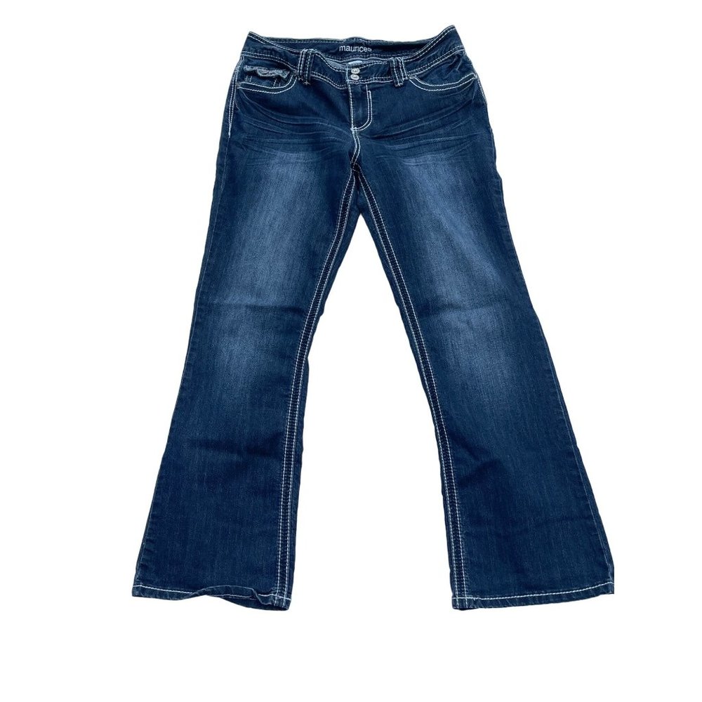 Maurices womens jeans size 11-12 short pre-owned